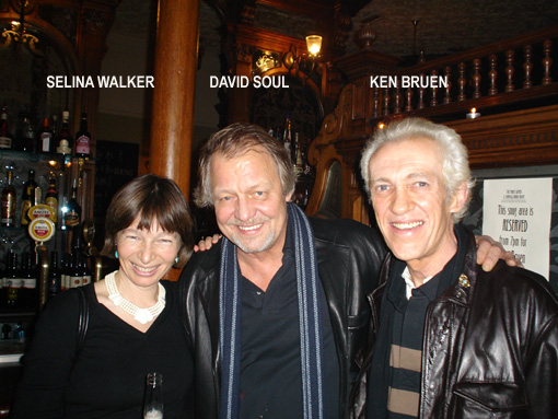 Ken Bruen with David Soul and Selina Walker