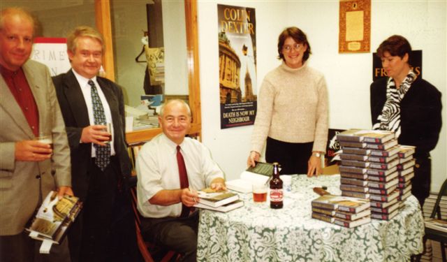 Signing at Crime In Store 1996 with Mike Ripley & Ralph Spurrier