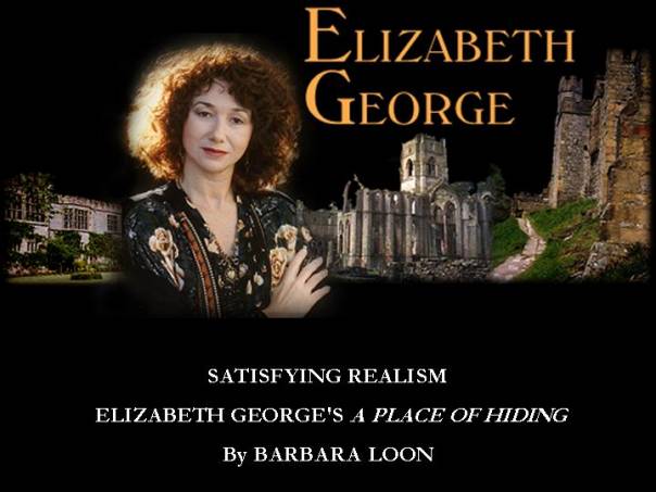 Title Picture: Elizabeth George's A Place Of Hiding by Barbara Loon
